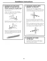 Preview for 19 page of GE GBS18SBPARSS and Owner'S Manual And Installation Instructions