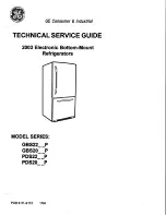 Preview for 2 page of GE GBS20**P Technical Service Manual