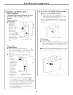 Preview for 19 page of GE GBS20EGHBRBB Owner'S Manual And Installation Instructions