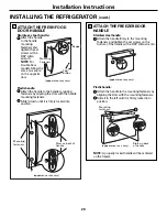 Preview for 20 page of GE GBS20HBS Owner'S Manual And Installation Instructions