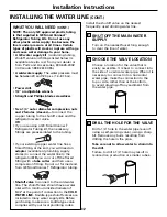 Предварительный просмотр 32 страницы GE GBS20HBS Owner'S Manual And Installation Instructions