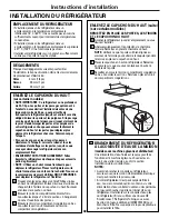 Предварительный просмотр 63 страницы GE GBS20HBS Owner'S Manual And Installation Instructions