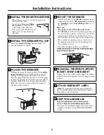 Preview for 4 page of GE GBS20KB Installation Instructions Addendum