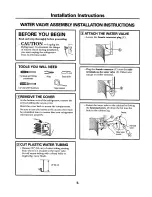 Preview for 5 page of GE GBS20KB Owner'S Manual And Installation Instructions