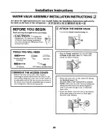 Preview for 34 page of GE GBS20KB Owner'S Manual And Installation Instructions