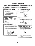 Предварительный просмотр 50 страницы GE GBS20KB Owner'S Manual And Installation Instructions