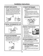 Preview for 61 page of GE GBS20KB Owner'S Manual And Installation Instructions