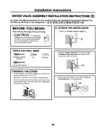 Preview for 62 page of GE GBS20KB Owner'S Manual And Installation Instructions