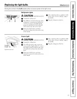 Preview for 15 page of GE GBS20KBPAWW and Owner'S Manual And Installation Instructions