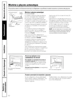 Preview for 52 page of GE GBS20KBPAWW and Owner'S Manual And Installation Instructions