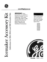 GE GBS2OKB Owner'S Manual And Installation Instructions preview