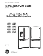 GE GBSC0 Technical Service Manual preview