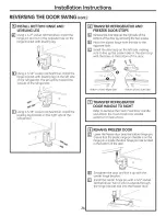 Предварительный просмотр 24 страницы GE GBSC0HBXARBB and Owner'S Manual And Installation Instructions