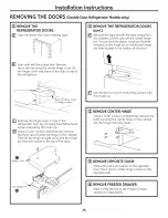 Предварительный просмотр 26 страницы GE GBSC0HBXARBB and Owner'S Manual And Installation Instructions