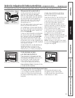 Preview for 95 page of GE GBSC3HBX Owner'S Manual And Installation Manual