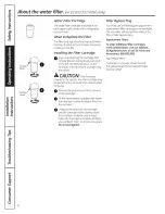 Preview for 6 page of GE GBSC3HBXCRBB and Owner'S Manual And Installation Instructions