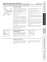 Preview for 11 page of GE GBSC3HBXCRBB and Owner'S Manual And Installation Instructions