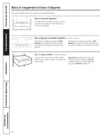 Preview for 52 page of GE GBSC3HBXCRBB and Owner'S Manual And Installation Instructions