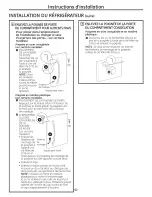 Preview for 62 page of GE GBSC3HBXCRBB and Owner'S Manual And Installation Instructions