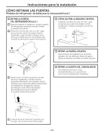 Preview for 112 page of GE GBSC3HBXCRBB and Owner'S Manual And Installation Instructions