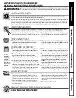 Preview for 3 page of GE GBSR1070 Owner'S Manual