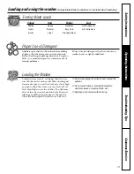 Preview for 13 page of GE GBSR1070 Owner'S Manual