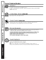 Preview for 18 page of GE GBSR1070 Owner'S Manual