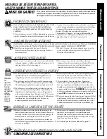 Preview for 23 page of GE GBSR1070 Owner'S Manual