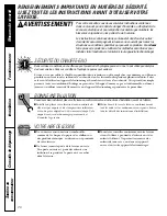 Preview for 26 page of GE GBVH5140 Owner'S Manual & Installation Instructions