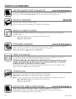 Preview for 50 page of GE GBVH5140 Owner'S Manual & Installation Instructions