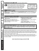 Preview for 74 page of GE GBVH5140 Owner'S Manual & Installation Instructions