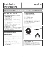 Preview for 15 page of GE GBVH5200 GBVH5300 Owner'S Manual & Installation Instructions