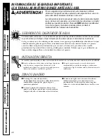 Preview for 48 page of GE GBVH6260 Owner'S Manual & Installation Instructions