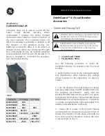 Preview for 1 page of GE GCCC024DR Installation Instructions Manual