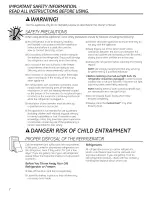 Preview for 2 page of GE GCE21XGYAFWW Owner'S Manual And Installation