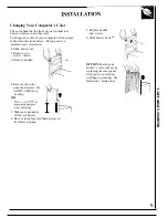 Preview for 9 page of GE GCG1200 Use And Care Manual