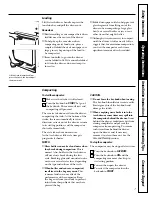 Preview for 7 page of GE GCG1520 Owner'S Manual And Installation