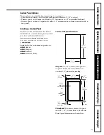 Preview for 15 page of GE GCG1520 Owner'S Manual And Installation