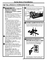 Preview for 60 page of GE GCL22KGR Owner'S Manual And Installation