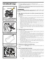 Предварительный просмотр 12 страницы GE GCRH410 Owner'S Manual