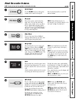 Preview for 7 page of GE GCVH6260 Owner'S Manual & Installation Instructions