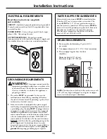 Preview for 15 page of GE GCVH6260 Owner'S Manual & Installation Instructions