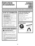 Предварительный просмотр 34 страницы GE GCVH6260 Owner'S Manual & Installation Instructions