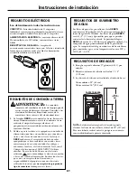 Preview for 61 page of GE GCVH6260 Owner'S Manual & Installation Instructions