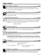 Preview for 72 page of GE GCVH6260 Owner'S Manual & Installation Instructions