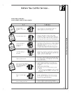 Preview for 18 page of GE GCW200YAWC Use & Care Manual