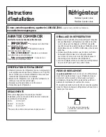 Preview for 19 page of GE GDE03GGKBBGE Owner'S Manual & Installation Instructions