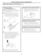 Предварительный просмотр 113 страницы GE GDE20GMHBRES Owner'S Manual And Installation Instructions