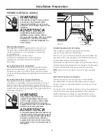 Предварительный просмотр 4 страницы GE GDF410SGFBB Installation Instructions Manual