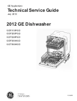 GE GDF510PGD Technical Service Manual предпросмотр